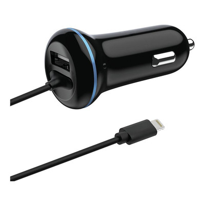 Product Φορτιστής Αυτοκινήτου 2GO USB- Lightning 12V/24V 2,4A, Black base image