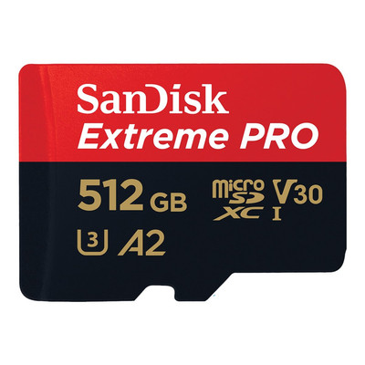 Product Κάρτα Μνήμης MicroSD 512GB SanDisk Extreme Pro SDXC inkl. Adapt base image