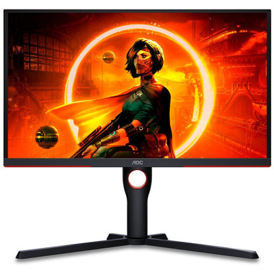 Product Monitor 24,5" AOC 62,2cm 25G3ZM/BK 16:09 VA 2xHDMI+DP+USB bl./red retail base image