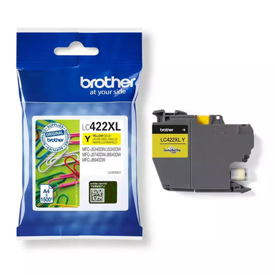 Product Μελάνι Brother LC422XLY - High Yield - yellow - original base image
