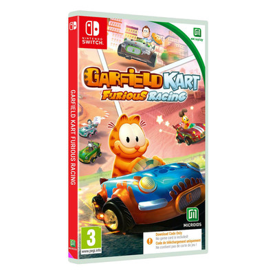 Product Παιχνίδι NSW Garfield Kart - Furius Racing Replay (Code in a Box) base image