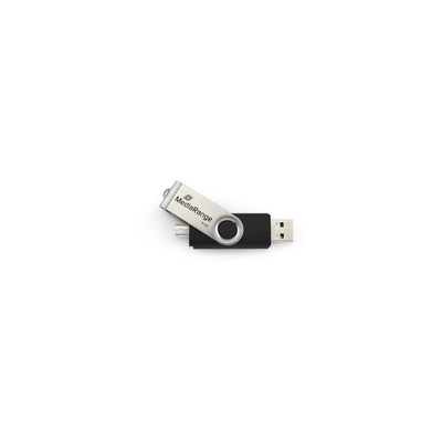 Product USB Flash 32GB MediaRange combo with Micro USB base image