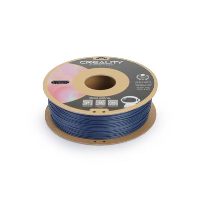 Product Filament Creality CR-PLA Matte Navy Blue, Accuracy +/- 0.03 mm, 1 kg Spool,1.75mm base image
