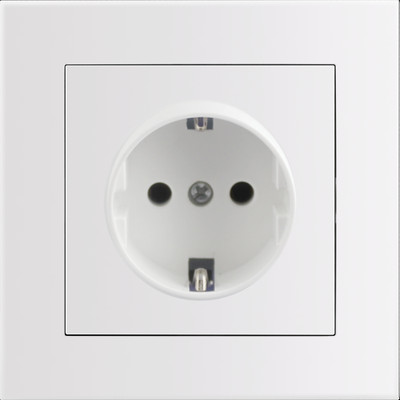 Product Πρίζα Ρεύματος Entac Arnold Recessed earthed White base image
