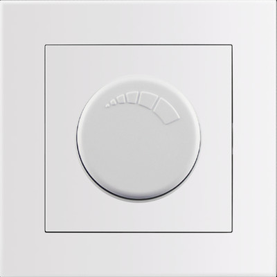 Product Διακόπτης Dimmer Entac Arnold Recessed Dimmer max.200W White base image