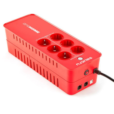 Product UPS Salicru SPS 850 HOME, Offline, 6 Plugs, 850VA/490W, USB base image
