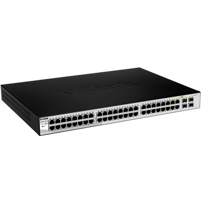 Product Network Switch 440mm D-Link DGS-1210-48 4*Combo/48*GE base image