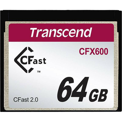 Product Κάρτα Μνήμης CF 64GB Transcend CFast 2.0 CFX602 base image