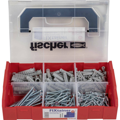 Product Ούπα Fischer FIXtainer - SX Plugs & Screws Box (210) base image