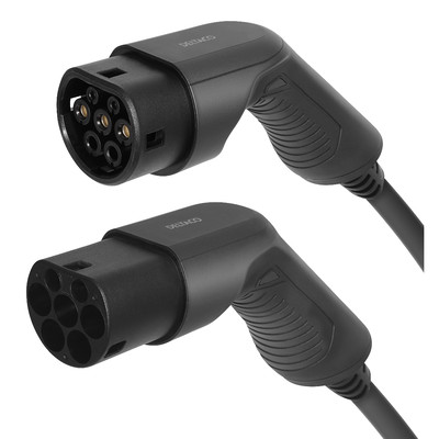 Product Καλώδιο Φόρτισης Deltaco EV e-Charge 32A Type 2 σε Type 2, Mode 3, 7.6KW, IP66, 3m Μαύρο EV-1213 base image