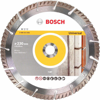 Product Δίσκος Κοπής Bosch DIA-TS 230x22,23 Stnd. f. Univ.Speed base image