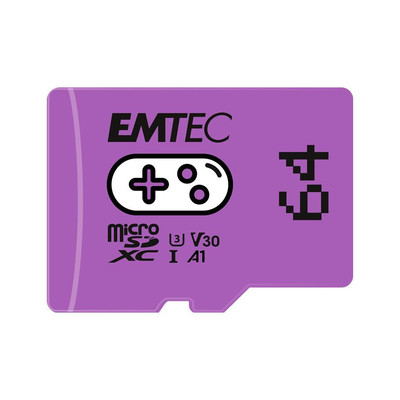 Product Κάρτα Μνήμης MicroSD 64GB EMTEC SDXC CL.10 UHS1 U3 V30 A1 Gaming base image