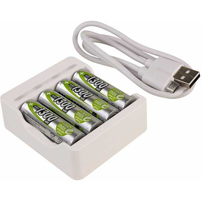 Product Φορτιστής Μπαταριών Ansmann Basic IV incl. 4 x AA 1300mAh 1001-0120-01 base image