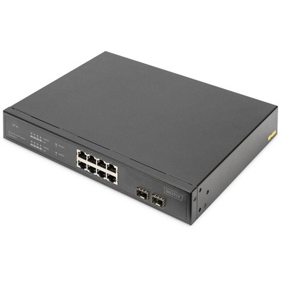 Product KVM Switch Digitus 8-Port 4K 2xSFP 8xPort Black base image