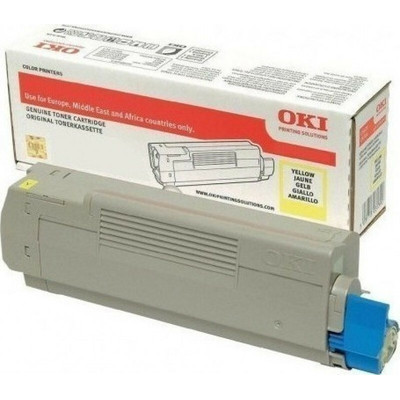 Product Toner OKI - Yellow - original base image