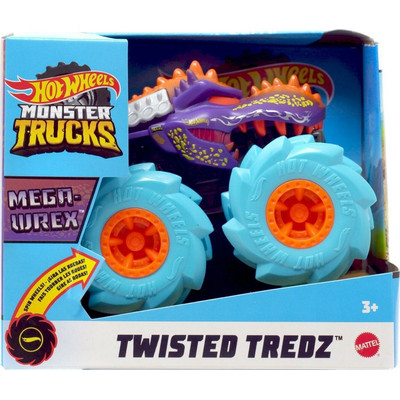 Product Αυτοκινητάκι Mattel Hot Wheels Monster Trucks: Twisted Tredz 1:43 - Mega-Wrex (GVK39) base image