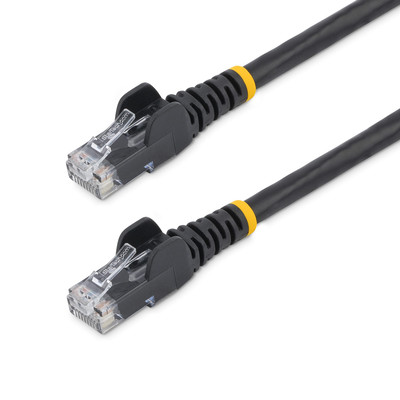 Product Καλώδιο Δικτύου StarTech 1.5 m CAT6 Cable - Black Patch Cord - Snagless Black base image