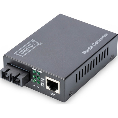 Product Media Converter Digitus Professional DN-82121-1 - 10Mb LAN, 100Mb LAN, GigE base image