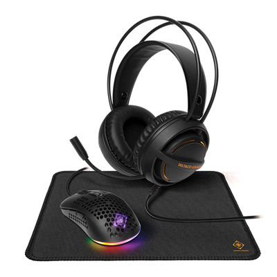 Product Gaming Kit Deltaco 3-in-1 GAM-131 mouse-mousepad base image