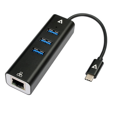 Product Κάρτα Δικτύου USB V7 USB-C MALE TO MULTIPORT ADAPTER base image
