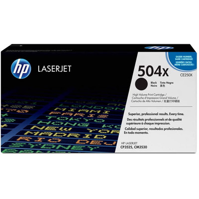 Product Toner HP No 504X Black (CE250X) base image