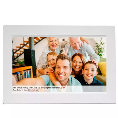 Product Ψηφιακή Κορνίζα Denver Frameo PFF-1015 white 25,4cm (10,1 ) 16GB base image