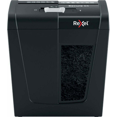 Product Καταστροφέας Εγγράφων Rexel Secure S5, (P-2), 5 sheets, 10 L garbage can, striped base image