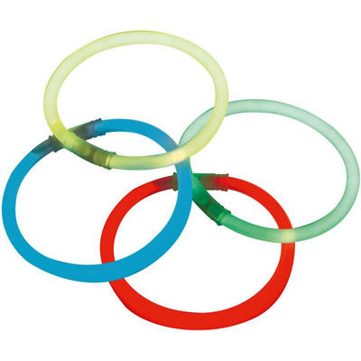 Product Βραχιόλια Glow Stick Plantin Slim 4 colors 100 pack Plantin base image