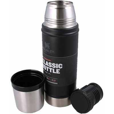 Product Μπουκάλι Θερμός Stanley Classic XS 0,47 L Matte Black Pebble base image
