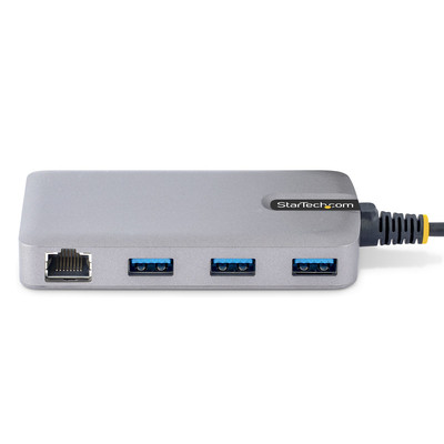 Product USB Hub StarTech 3-Port USB-C with Ethernet base image