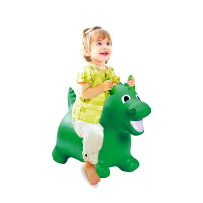 Product Jamara jumping animal dragon green with pump base image