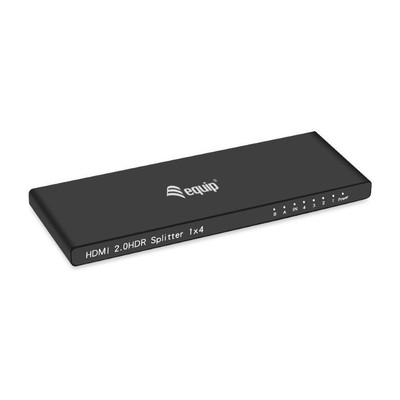 Product HDMI Splitter Equip 2.0 4 Port Ultra Slim 4K/60Hz black base image