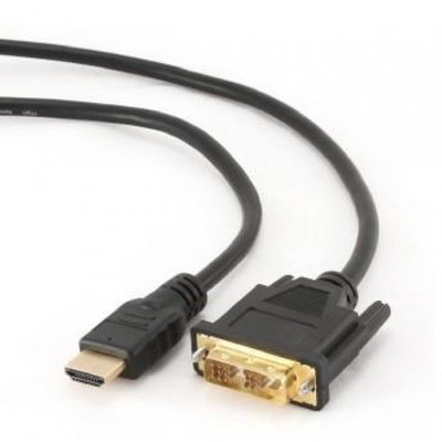 Product Καλώδιο HDMI Gembird -> DVI gold plated, male-male 3.0m base image
