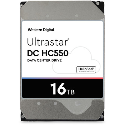 Product Εσωτερικός Σκληρός Δίσκος 3.5" 16TB WD Ultrastar DC HC550 WUH721816AL5204 7200 RPM 512MB* base image
