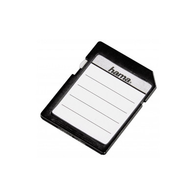 Product Θήκη Κάρτας Μνήμης Hama Memory Card Labels 18 pieces, black/white 95916 base image