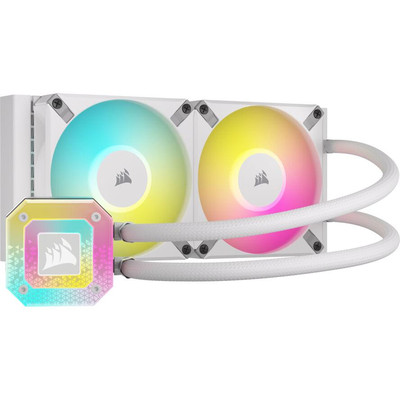 Product Ψύκτρα CPU Corsair Cooling iCUE H100i ELITE CAPELLIX XT 240mm Whi base image