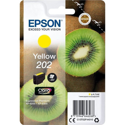 Product Μελάνι Epson yellow Claria Premium 202 T 02F4 base image