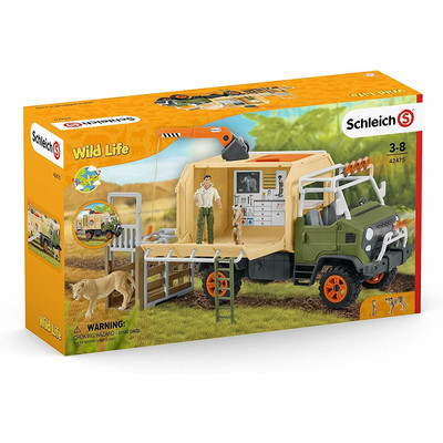 Product Μινιατούρα Schleich Wild Life 42475 Animal rescue large truck base image