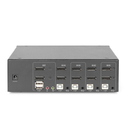 Product KVM Switch Digitus, 4-Port, Dual Display, 4K, DisplayPort base image