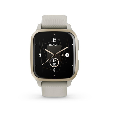 Product Smartwatch Garmin Venu Sq 2 Music gray/cream gold base image