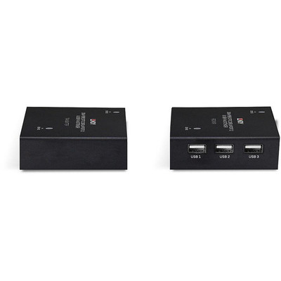 Product KVM Extender Lindy 300m Fibre Optic 1.2 base image