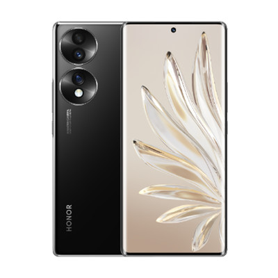 Product Smartphone Honor 70 5G Dual Sim 8GB RAM 128GB - Midnight Black base image