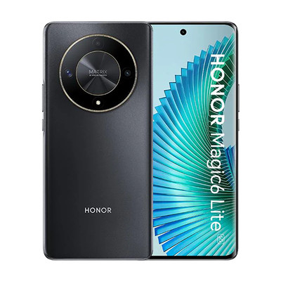 Product Smartphone Honor Magic6 Lite 5G Dual Sim 8GB RAM 256GB - Black base image
