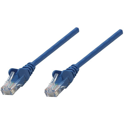 Product Καλώδιο Δικτύου Intellinet RJ45 S/FTP Cat6 copper LSOH 1,5m Blue base image