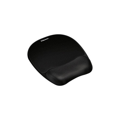 Product Mousepad Fellowes + wrist rest memory foam black base image