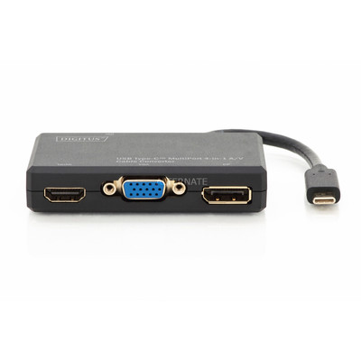 Product Αντάπτορας DIGITUS USB Type-C 4in1 Multiport Video Converter base image