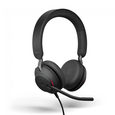 Product Headset Jabra Evolve2 40 MS Duo, USB-A base image