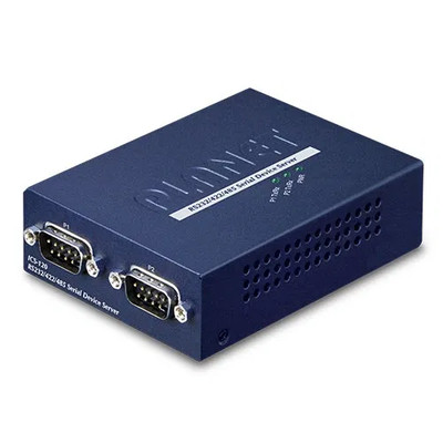 Product Μετατροπέας Planet 2-Port RS232/422/485 to 1-Port FE Ethernet base image