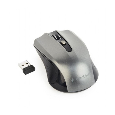 Product Ποντίκι Ασύρματο GEMBIRD OPT 4 buttons gray / black base image