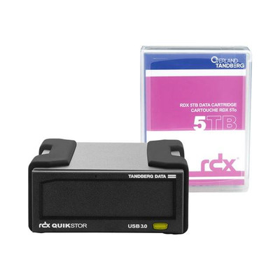 Product Σκληρός Δίσκος RDX Tandberg Quikstor External drive and 5TB Cartridge base image